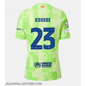 Barcelona Jules Kounde #23 Kolmaspaita 2024-25 Lyhythihainen